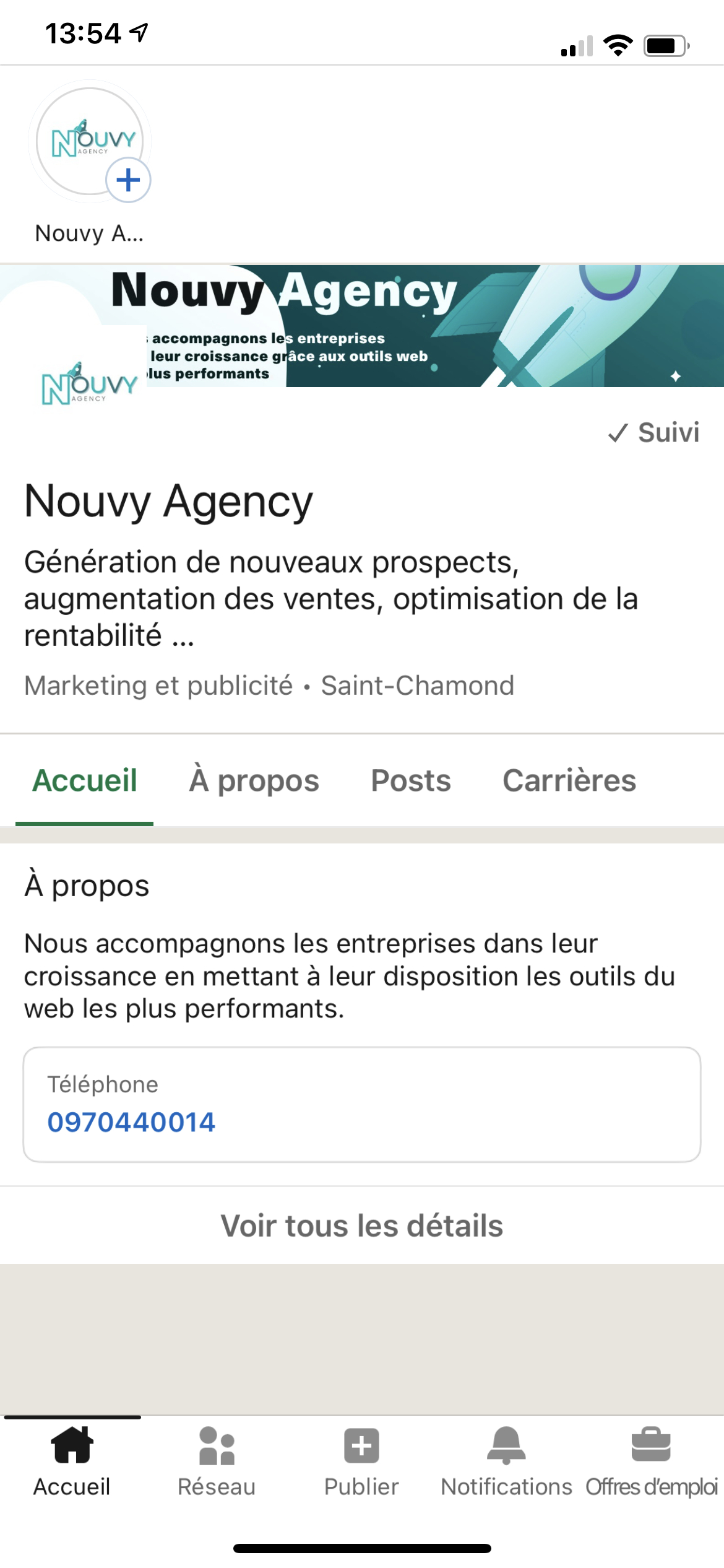 AperÃ§u linkedin Nouvy Agency